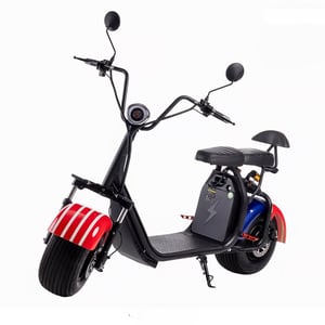 Scooter Bicicleta Eletrica X7 Wx-07 Wehawk 2000w Bat 60v 20ah 2 Lugares Bandeira Americana Ge.05