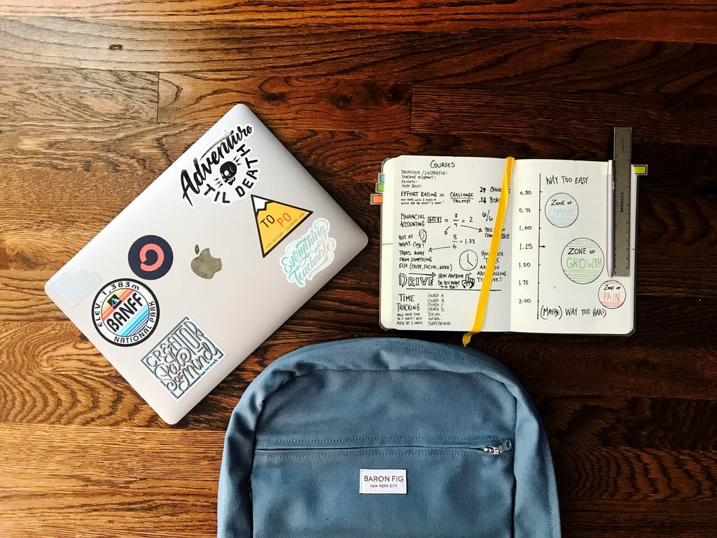 College dorm items