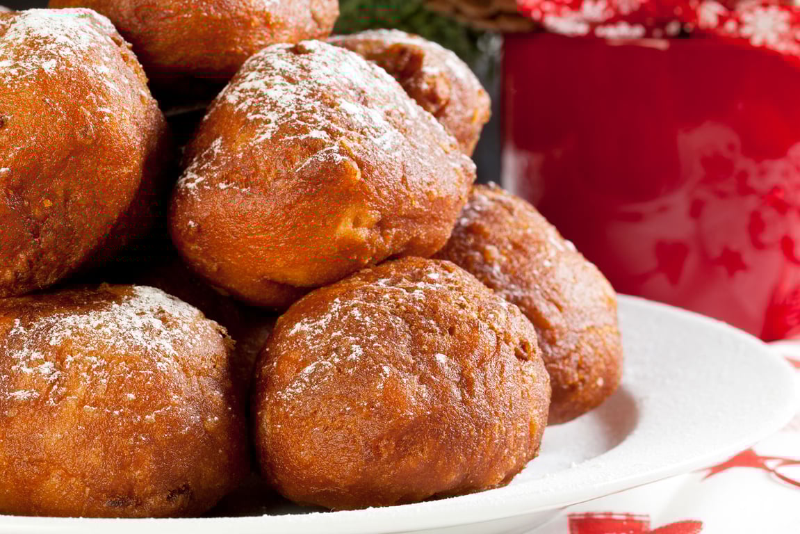 Heerlijke oliebollen