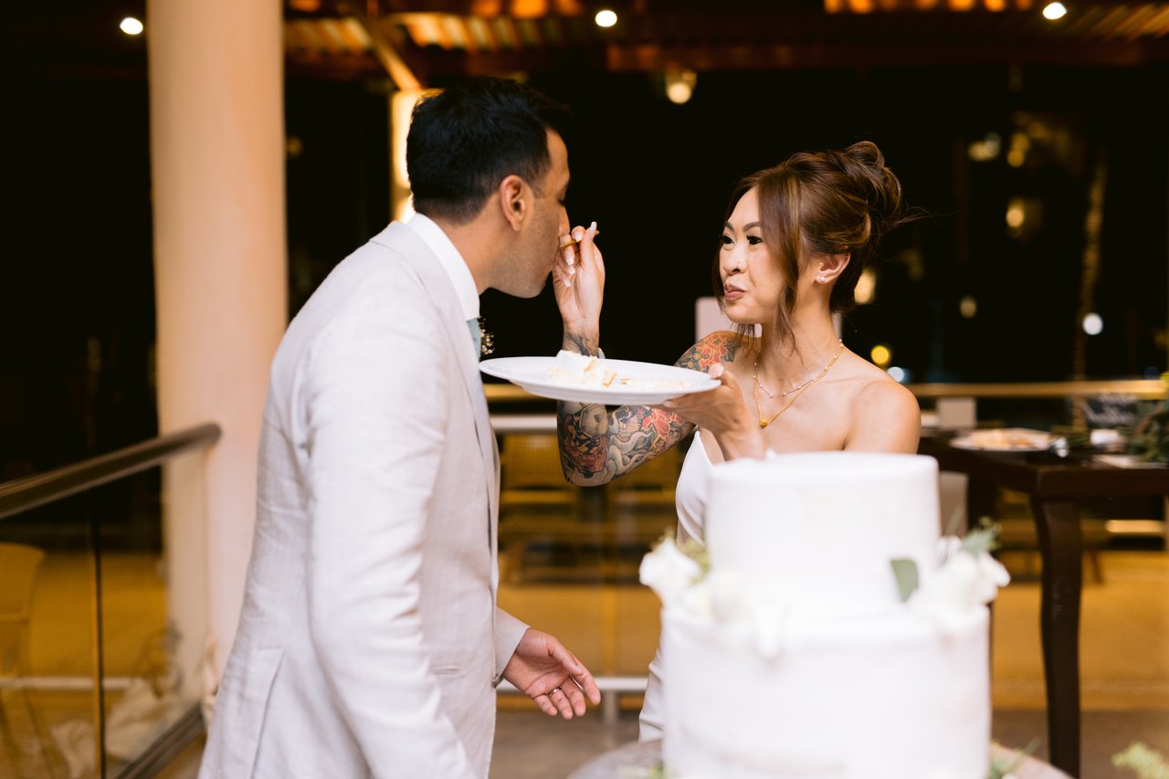 The cake moment, frosting and all