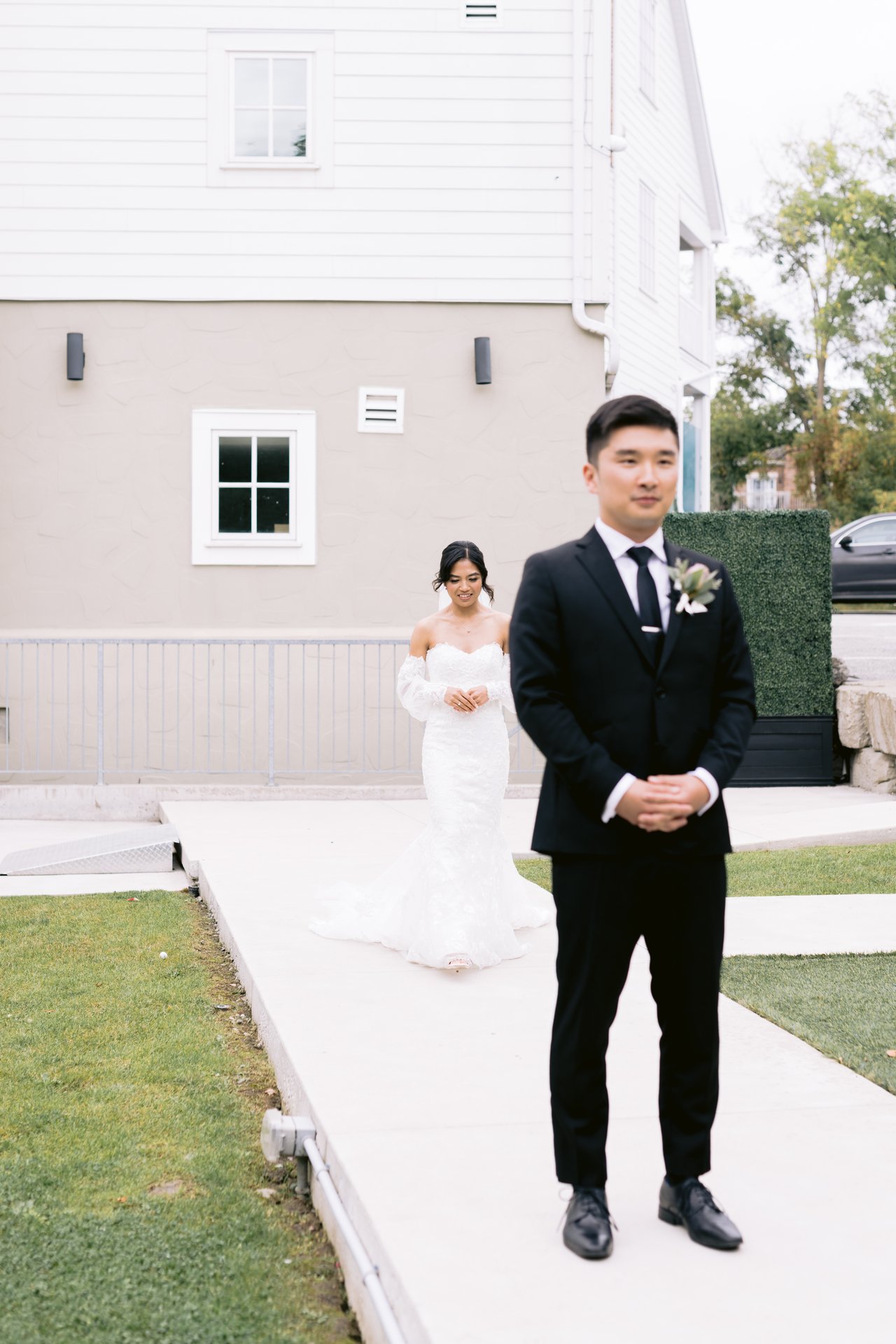 The first look &mdash; Kat coming up the path