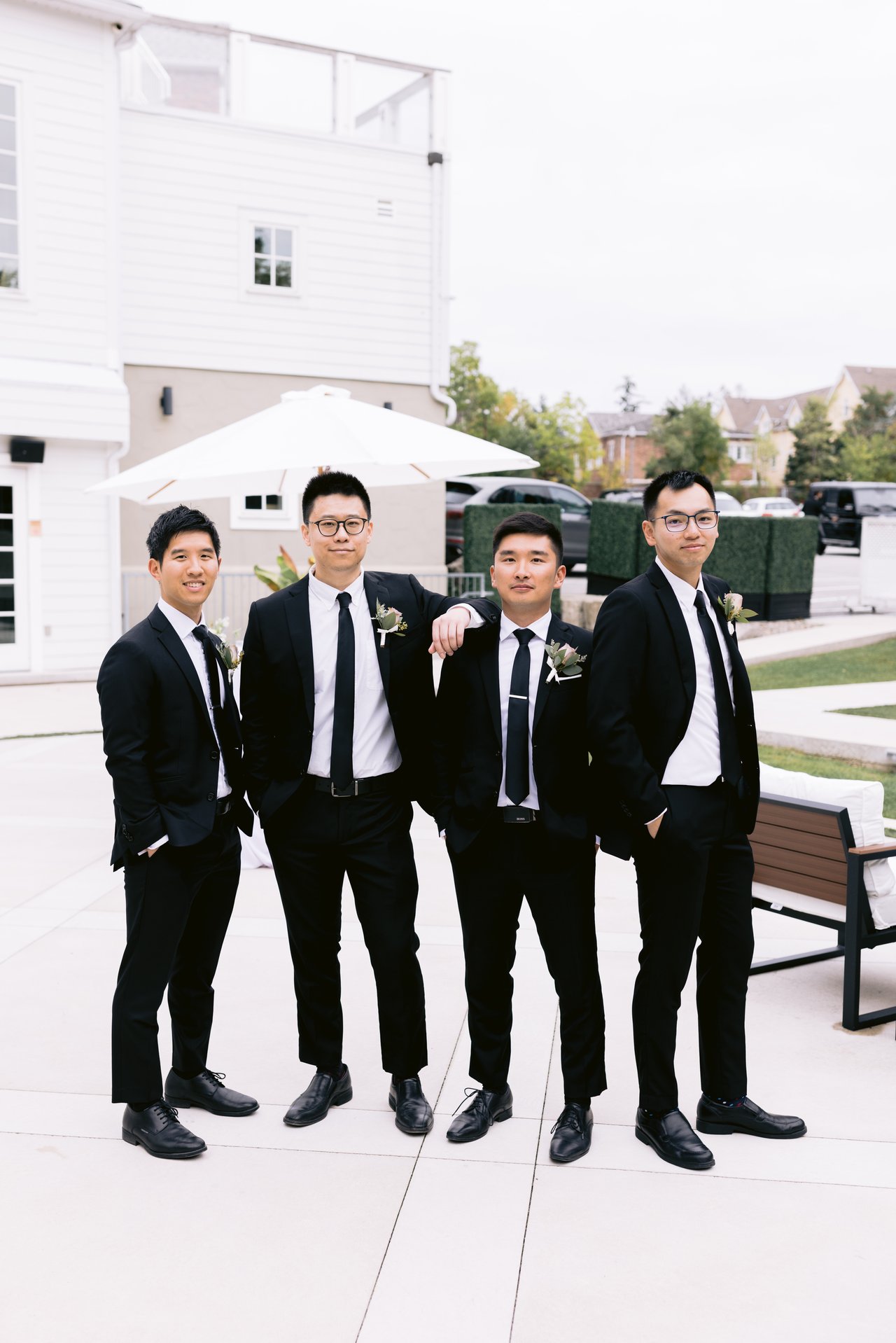 The groomsmen