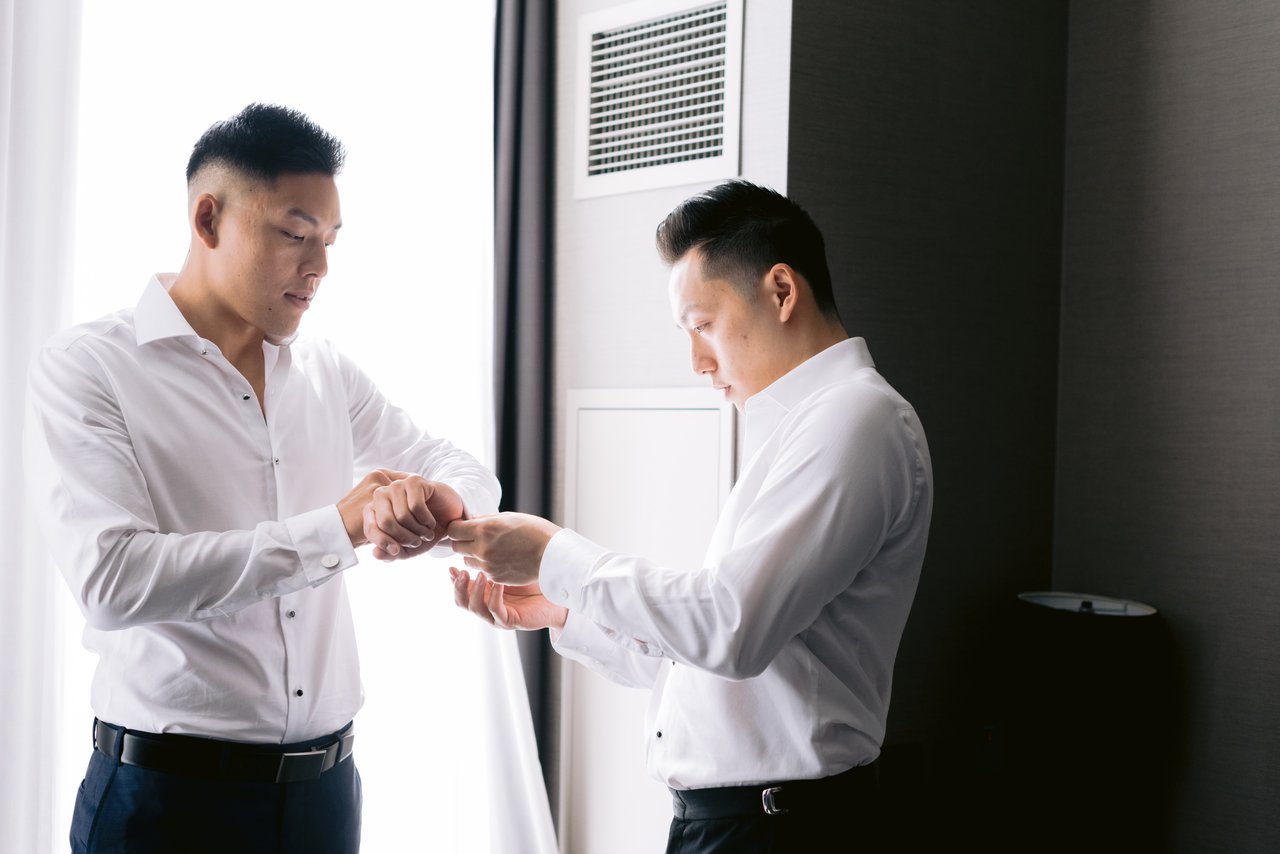 Fixing the cufflinks