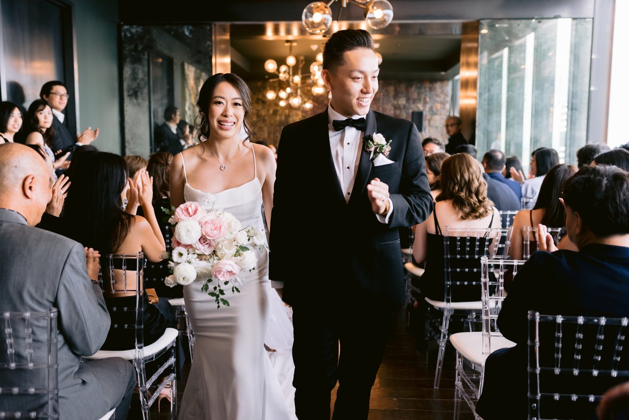 Married &mdash; the recessional