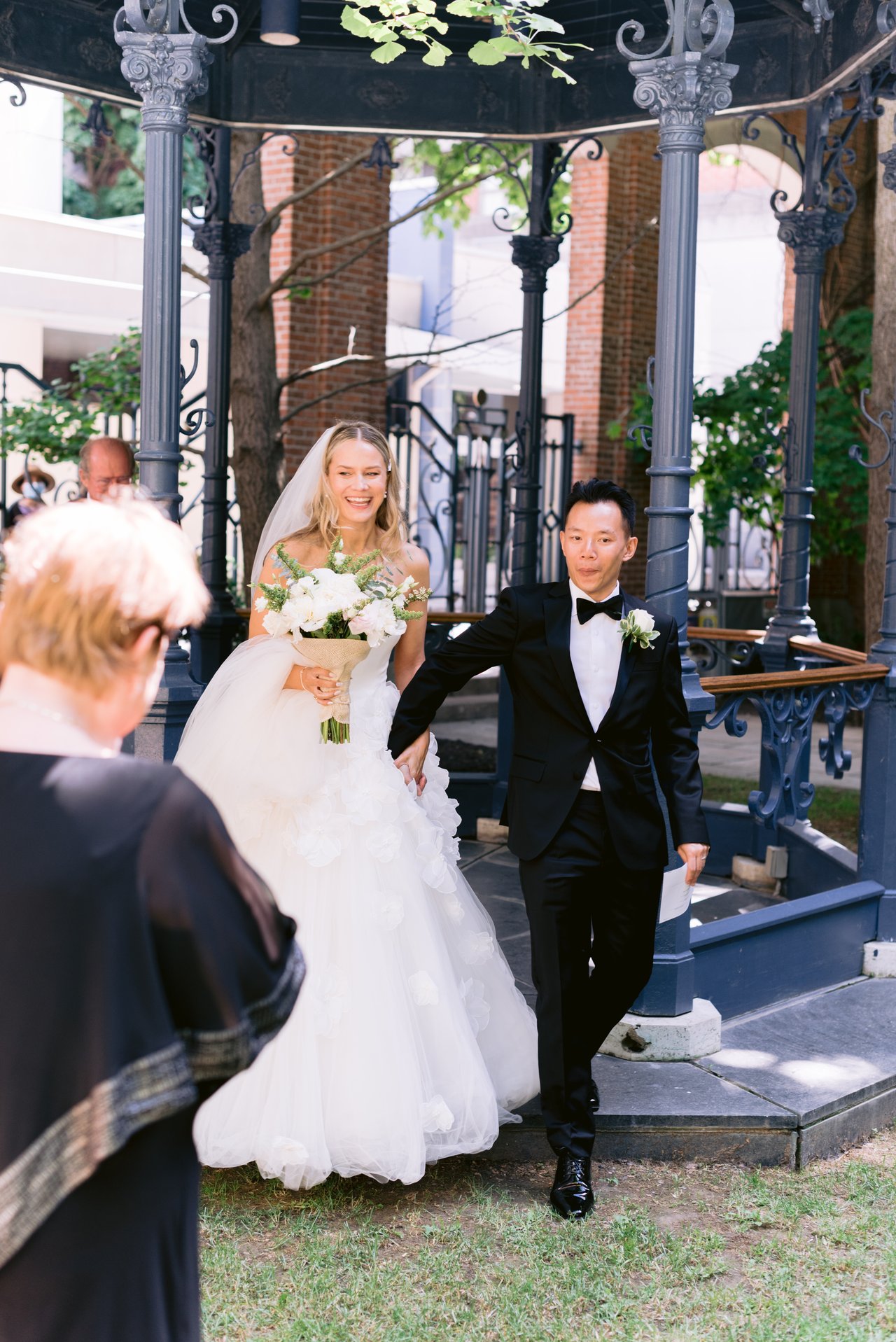 Married, walking out