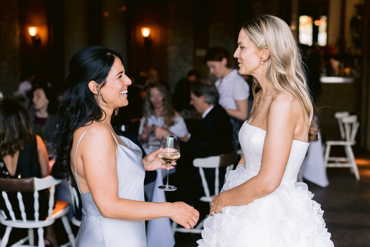 A toast between them