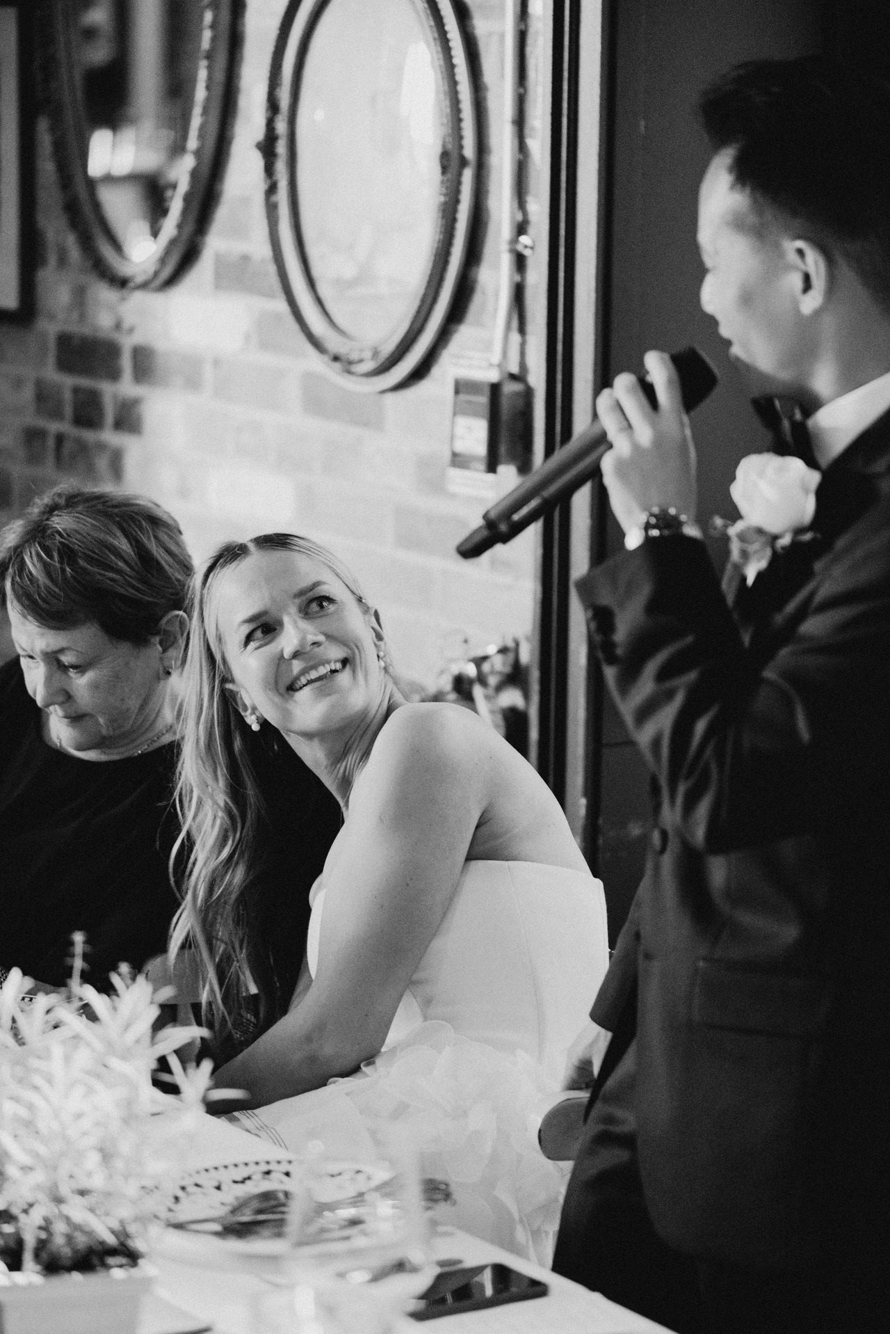 Speeches, Magda laughing