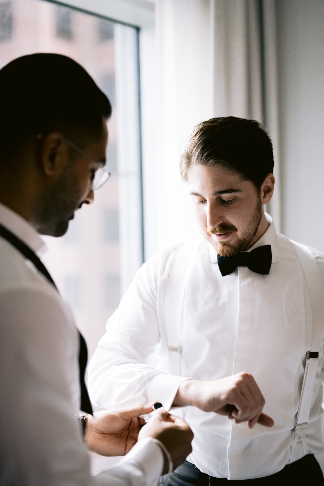 Fixing the cufflinks