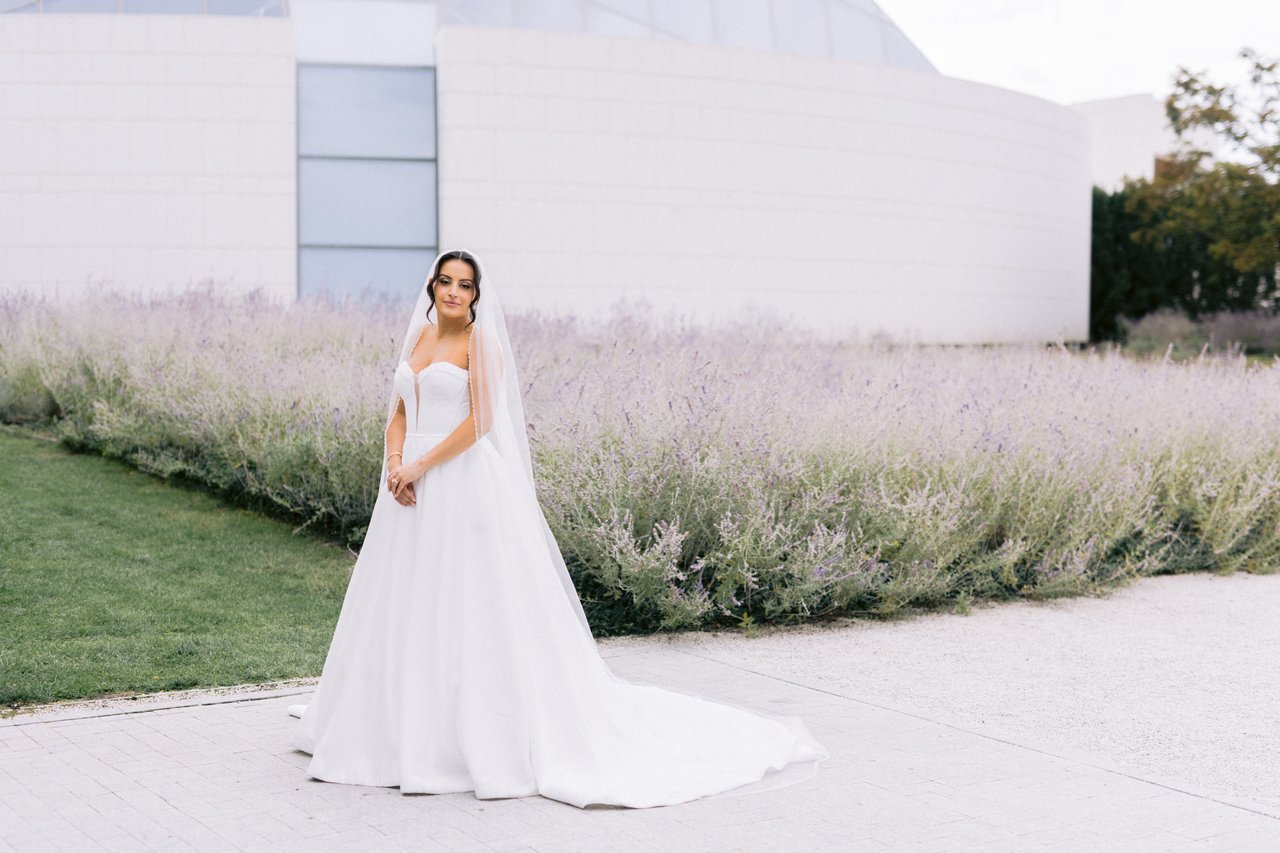 Susana alone in the lavender