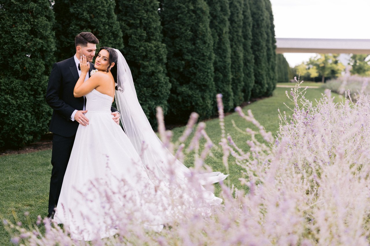 An embrace in the lavender