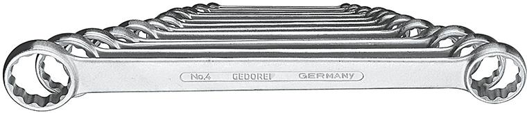 Imagen del producto Jgo llaves dos bocas estrella DIN837B 6-32mm 12 pzas GEDORE