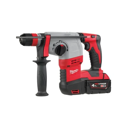 Imagen del producto MARTILLO SDS-PLUS 2,4J M18 FIXTEC 2BAT. 18V 4.0AH 4 MODOS