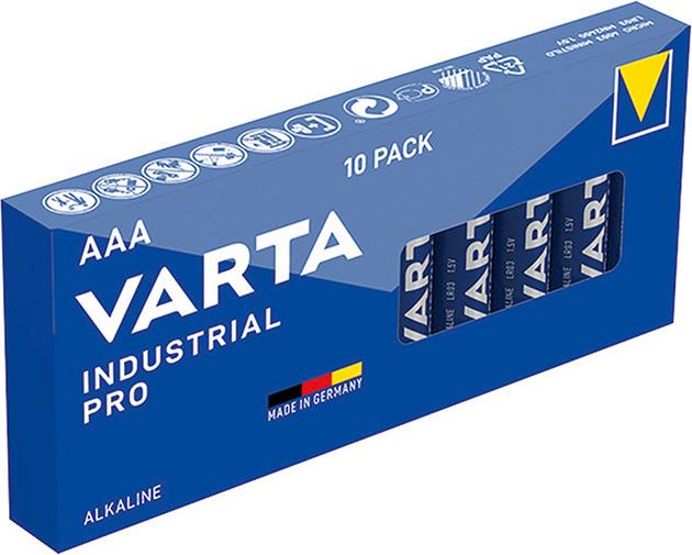 Imagen del producto Pila industrial Pro AAA cartón de 700 unidades VARTA