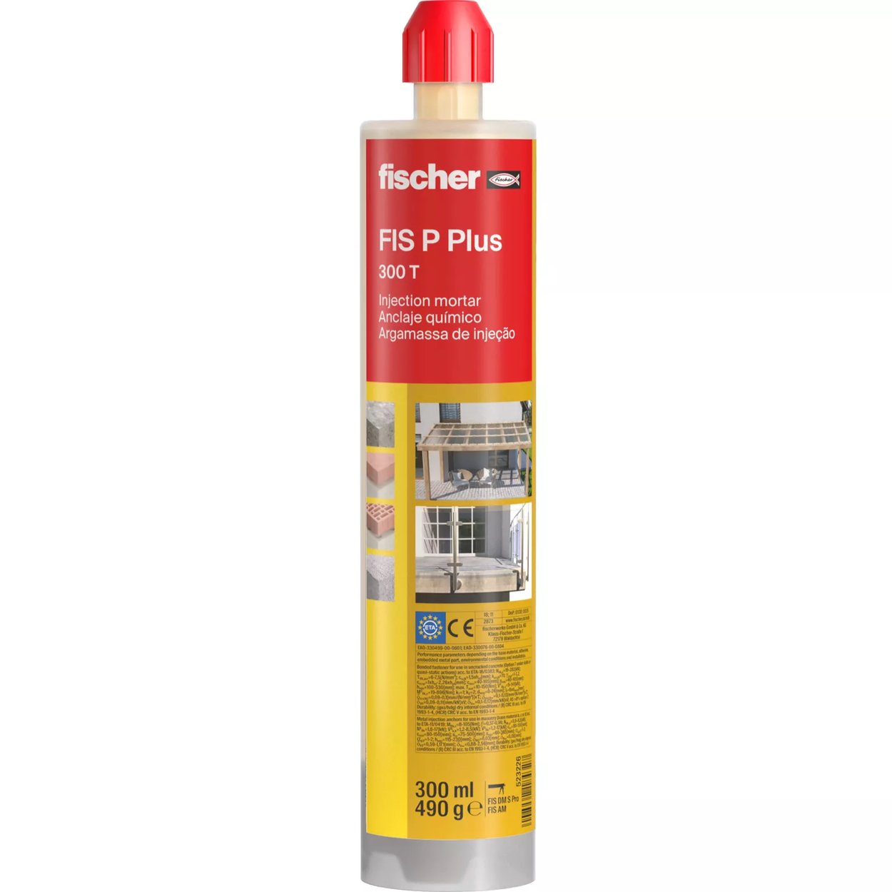 Imagen del producto CARTUCHO TACO QUIMICO FIS P PLUS 300 T