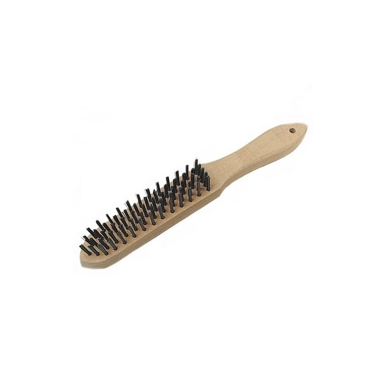 Imagen del producto CEPILLO MANUAL ALAMBRE ACERO, 4 FILAS