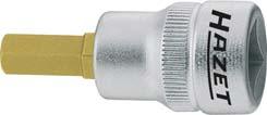 Imagen de PUNTA PARA DESTORNILLADOR3/8" HEMBRA HEX 4X43,5MM HAZET