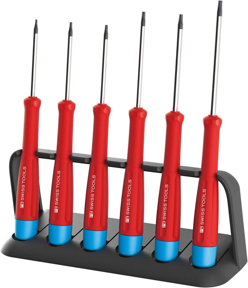 Imagen de JGO DESTORNILLADORES P/ ELECTRÓNICA 6 PIEZAS TORXPB SWISS TOOLS