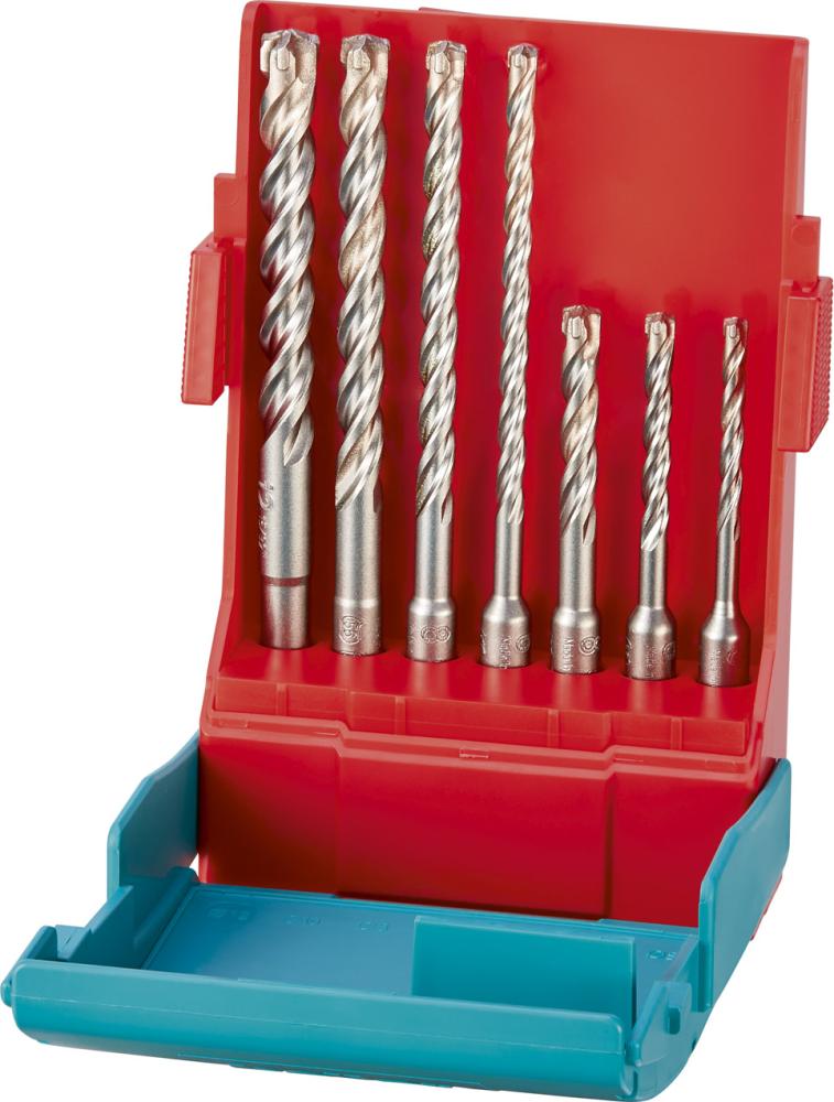 Imagen del producto Juego de brocas de martillo SDS-Plus Trijet Ultimate 7 piezas heller