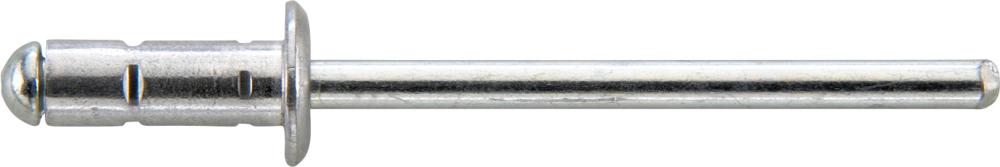 Imagen de REMACHE CIEGO POLIVALENTEALU CABEZA BOMBEADA 4,8X10MM GESIPA