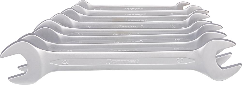 Imagen de JGO LLAVES FIJAS 2 BOCAS DIN3110 6-22MM 8 PZAS FORMAT