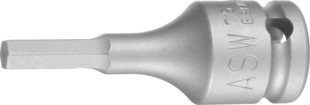Imagen de PUNTA PARA DESTORNILLADORDE FUERZA 3/8" HEMBRA HEX5MM ASW