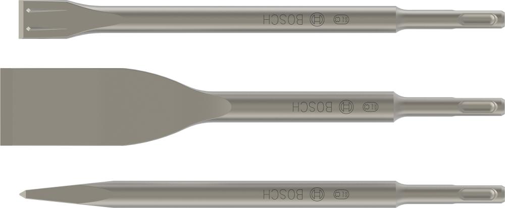Imagen de SDS PLUS JUEGO DE CINCELES 3 PIEZAS 250 MM BOSCH