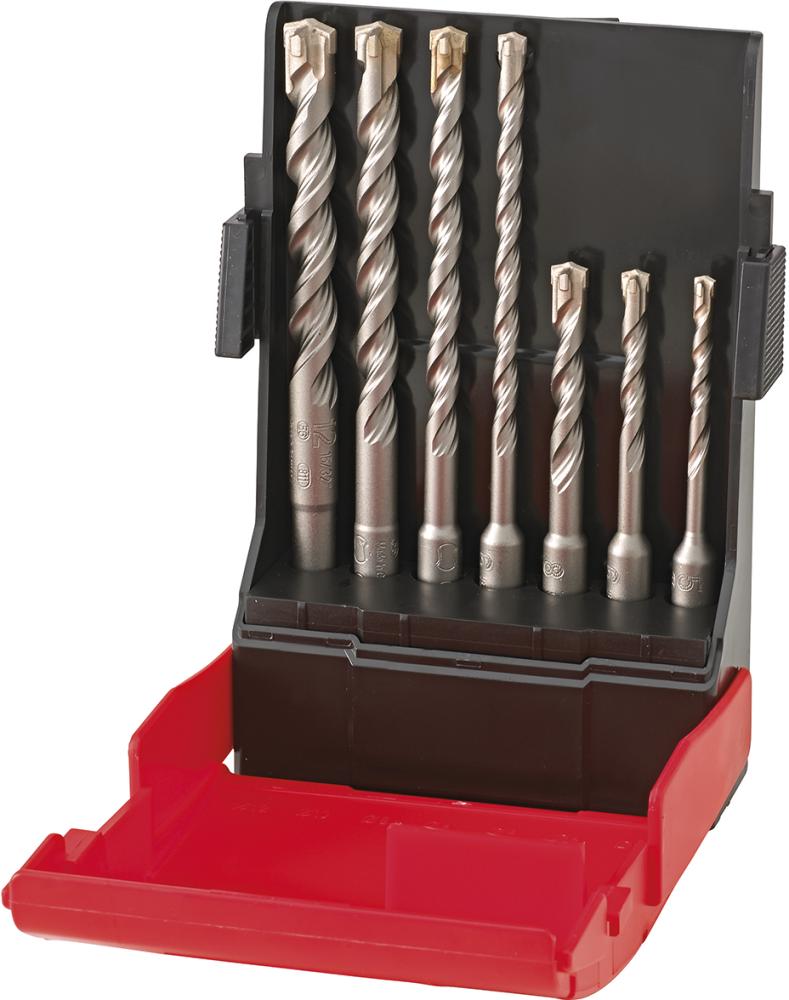 Imagen del producto Broca SDS-plus 4 filos, 7pzas FORMAT
