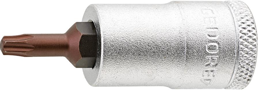 Imagen de LLAVE DE VASO DEST.3/8" T20 P. INTER.-TORX GEDORE