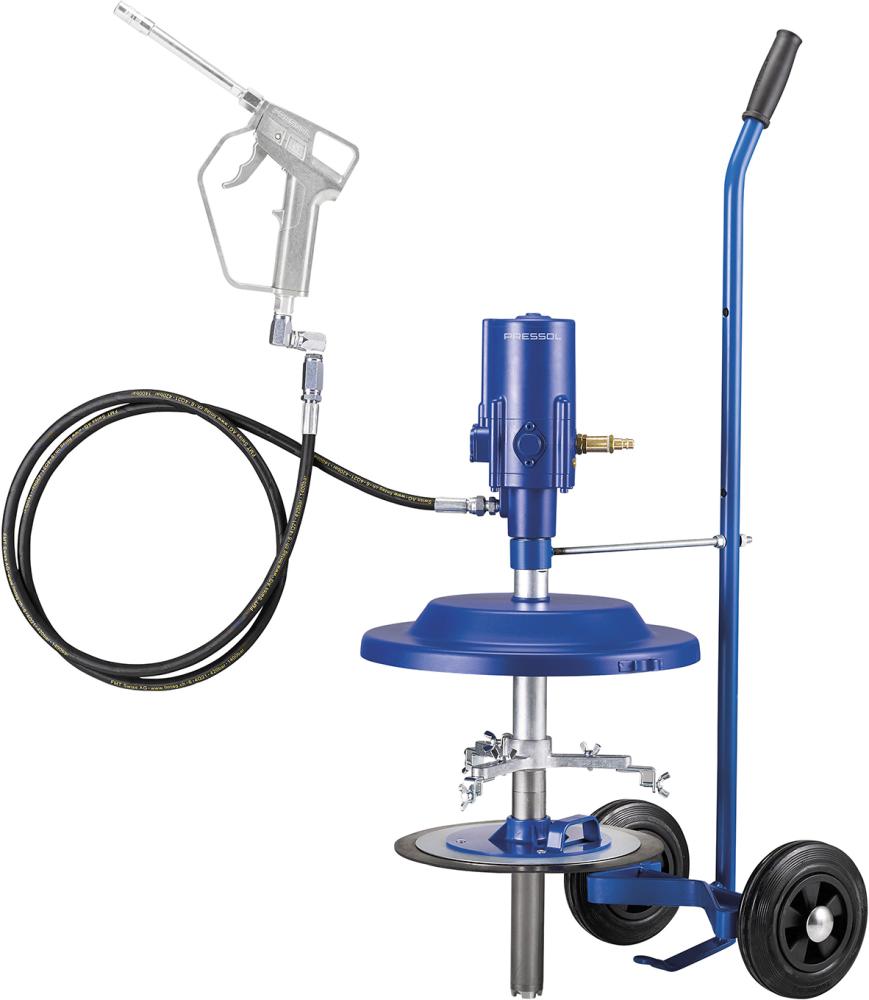 Imagen del producto Dispositivo engrasador deaire comprimido para cubo10kg PRESSOL