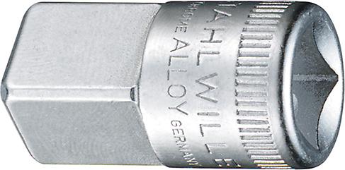 Imagen de PIEZA AMPLIADORA 3/8" HEMBRA CUADRADA A 1/2" MACHOCUADRADO STAHLWILLE