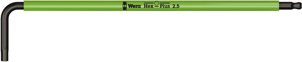 Imagen del producto Llave Allen Multicolor revestida 2,5x mm Wera