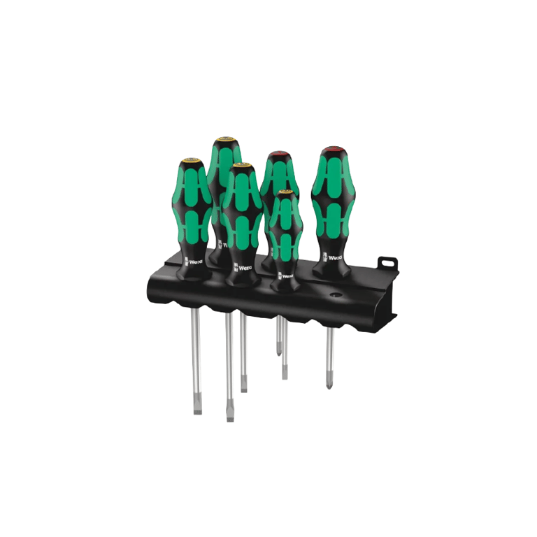 Imagen del producto JUEGO DESTORNILLADOR COMBINADO 6 PZAS STANDAR 334/6