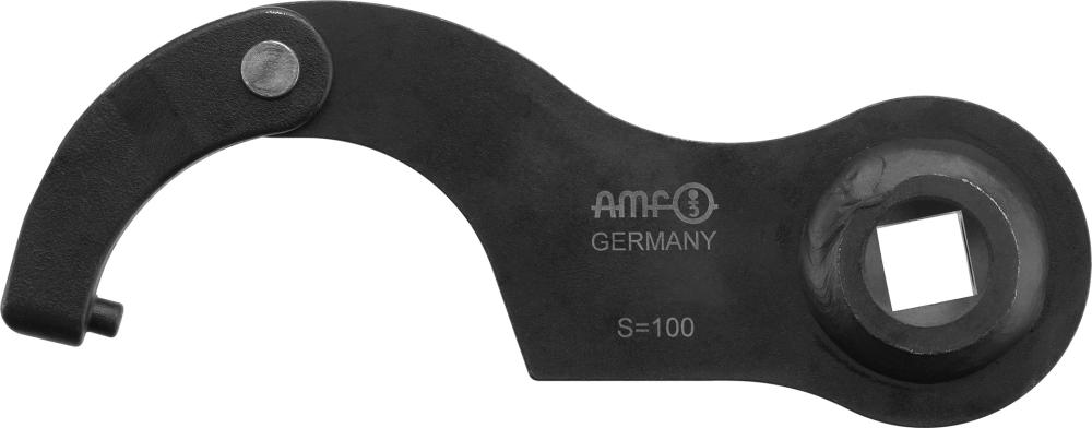 Imagen de LLAVE DE GANCHO ARTICULADA CON PIVOTE 35-60 MM PARA LLAVE DINAMOMÉTRICA 1/2" AMF