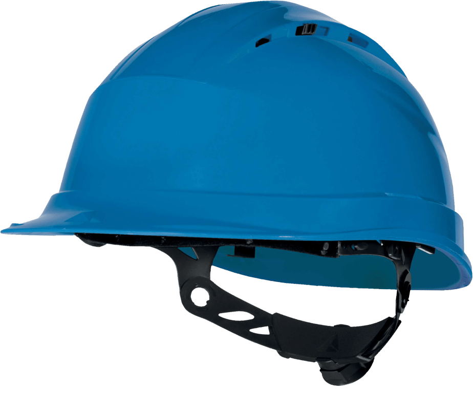 Imagen del producto CASCO DE OBRA VENTILADO AZUL