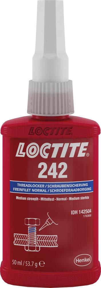 Imagen del producto Sujeción del tornillo LOCTITE 242 botella 50ml Henkel