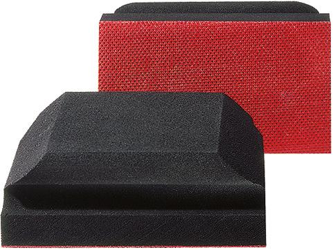Imagen del producto Bloque abrasivo adhesión velcro 118x68x40mm KLINGSPOR