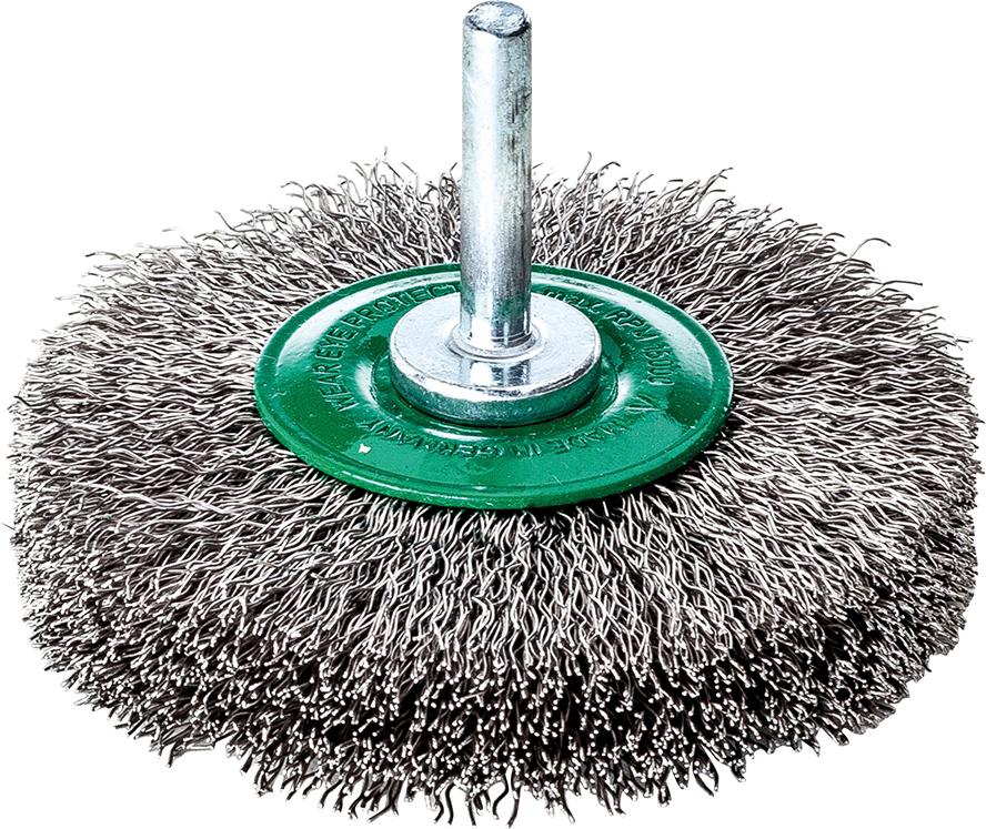 Imagen del producto Cepillo circlr V4A ondul.con vástago 50x10x0,2mm Lessmann