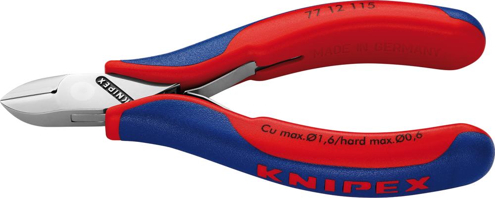 Imagen de CORTAALAMBRES ELECTRÓNICAPUNTA REDONDA BISEL 115MMKNIPEX