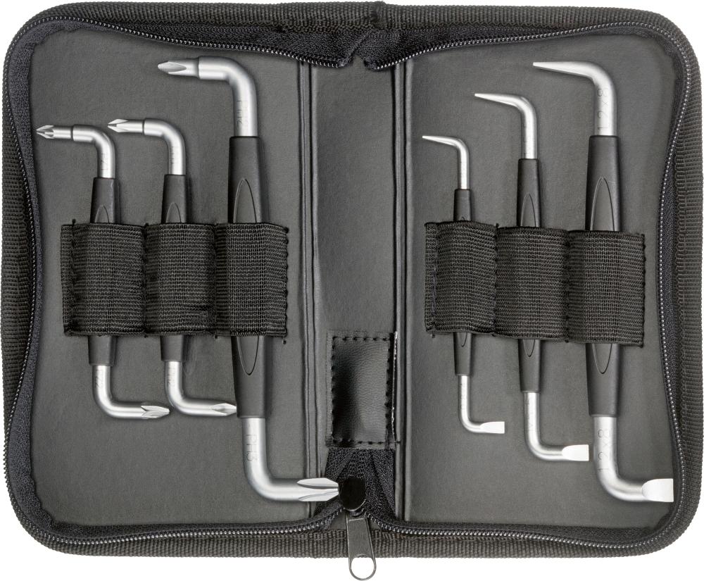 Imagen del producto Juego destornilladores acodados 6pzs. FORTIS