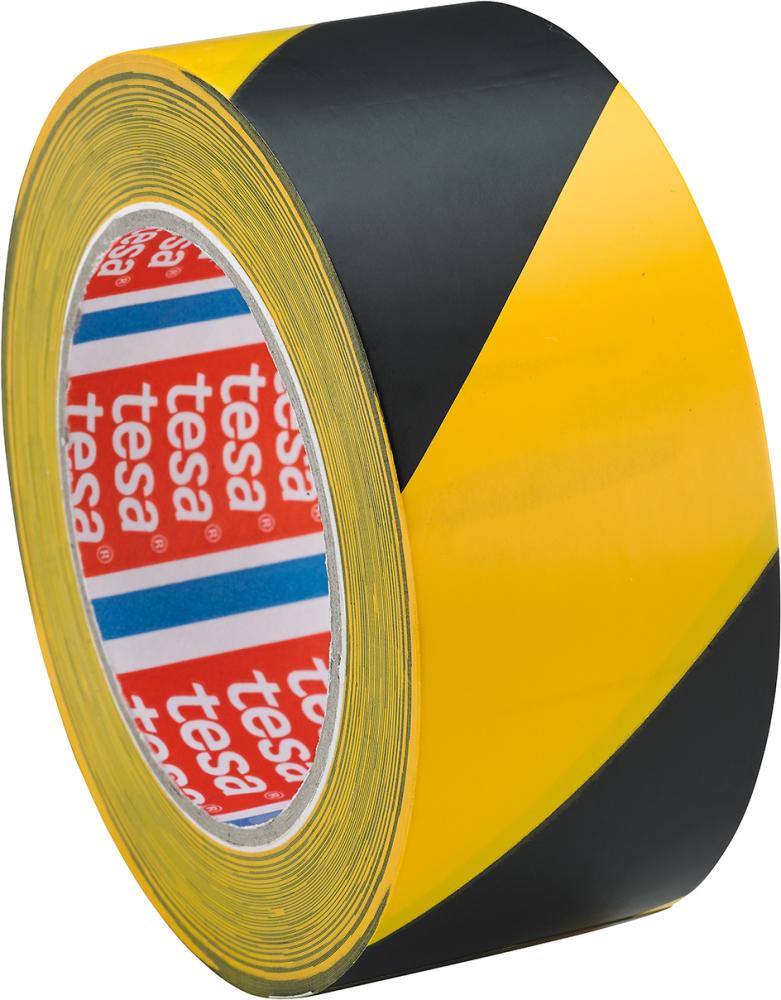 Imagen de TESA 4169 AMARILLO/NEGRO CINTA DE ADVERTENCIA 33MX50MM