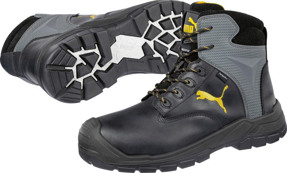 Imagen del producto PUMA Safety Borneo MT Mid 630870 S3 AN/CI/HRO/SRC/WR – Botas de Seguridad Negras