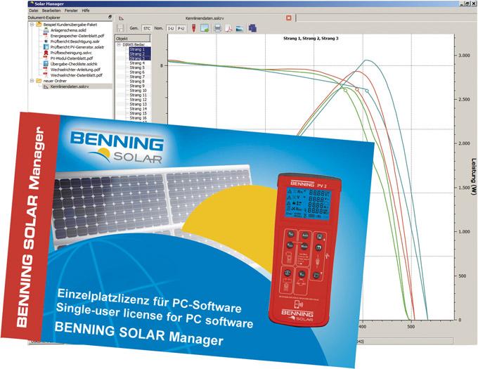 Imagen de SOFTWARE DE PC SOLAR MANAGER BENNING