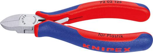 Imagen de CORTAALAMBRES PARA PLÁSTICO CON MANGO VARIOSCOMPONENTES 125MM KNIPEX