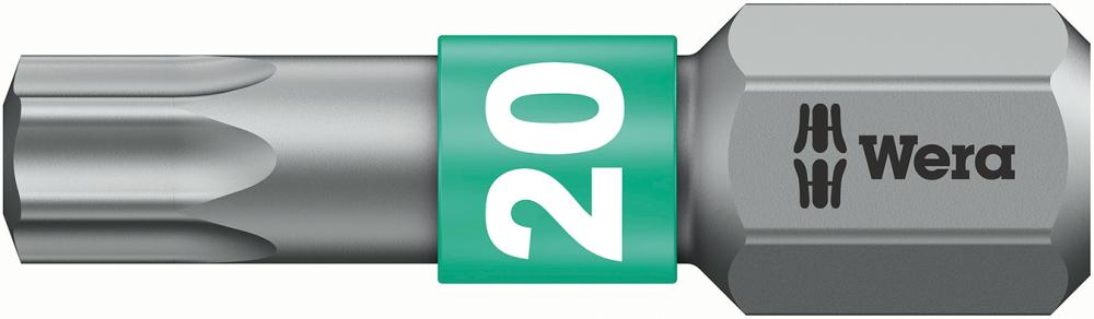 Imagen de PUNTA BITORSION 1/4" DIN3126C6,3 T20X25MM WERA