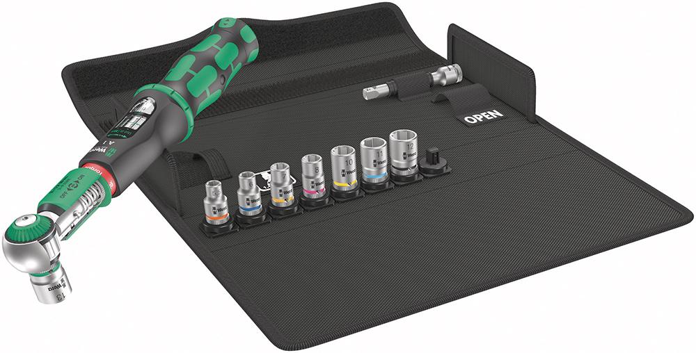 Imagen del producto Jgo. llave dinamométrica Safe-Torque 10 piezas 2-12Nm 1/4" Wera