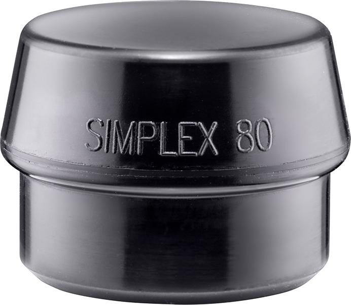 Imagen del producto Martillo de superficie blanda SIMPLEX goma 80mm HALDER