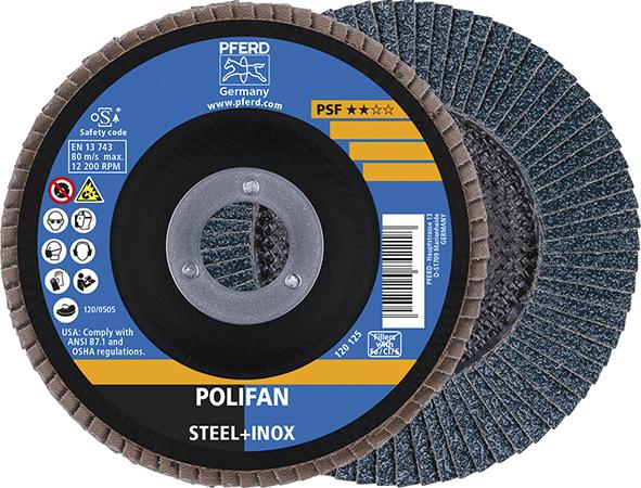 Imagen del producto Disco abrasivo de láminasZ 40PSF recto 115mm K40 Pferd