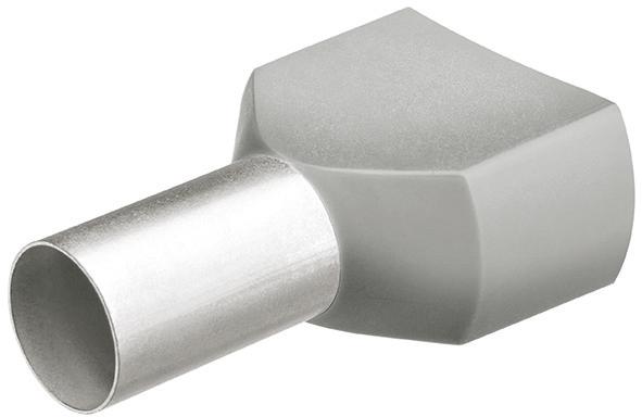 Imagen de VIROLAS DE CABLE TWIN CONCOLLAR 8MM 2×0,75MM2 A 200 UD. KNIPEX
