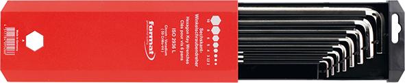 Imagen del producto Jgo llaves Allen en caja corrediza hembra hex larga 2-10x mm FORMAT