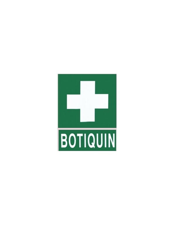 Imagen del producto ADHESIVO 11X15 BOTIQUIN